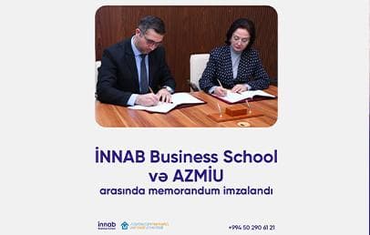 İNNAB Business School və AZMİU arasında memorandum imzalandı
